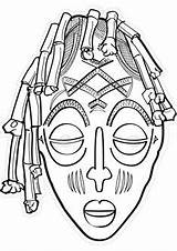 Mascaras Mayas Imprimir sketch template