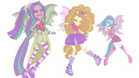 dazzlings defeated  upgraded cruz fan art