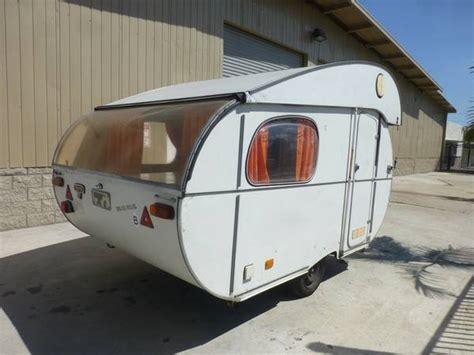 rare vintage small camper trailer