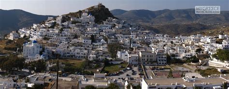panoramic   chora village  ios  greece travel blog