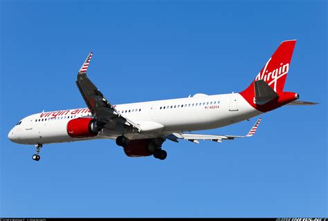 Airbus A321 253n Virgin America Aviation Photo 4770873