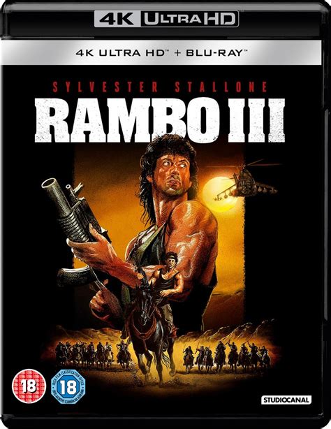 Rambo Iii 4k Ultra Hd Blu Ray Free Shipping Over £20