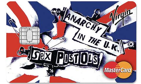 virgin money to launch sex pistols credit cards