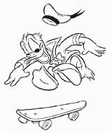 Pato Skate Andando Qdb Desenho sketch template