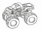 Monster Truck Coloring Pages Printable Kids sketch template