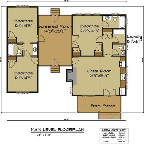 beautiful dog trot house plan  home plans design