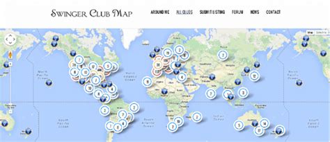 Maps Mania Mapping The Global Swingers