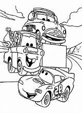 Disney Coloring Pages Cars Kids sketch template