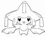 Jirachi Morningkids Colorir Imprimer Coloriages Coloriage Pokémon sketch template