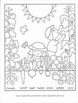 Coloring Pages Gardening Kids Seeds Garden Preschool Vegetable Colouring Sheets Bestcoloringpagesforkids Flower Print Popular Spring sketch template