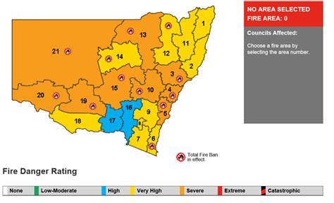 total fire ban  saturday  september  nsw rural fire service