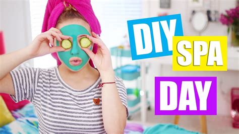 diy spa day homemade face mask body scrub   youtube