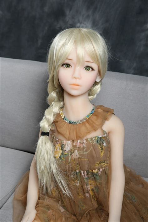 132cm blonde girl flat chest sex doll