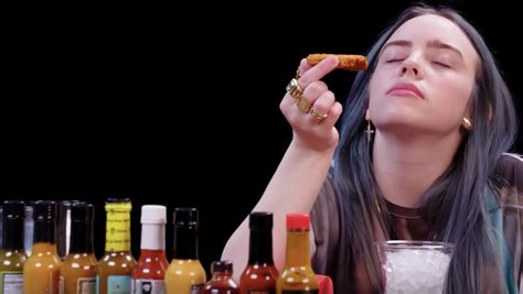 billie eilish talks love hate  art  eating hot vegan wings  iheart