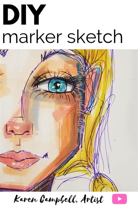 creative marker illustration ideas  inspiration