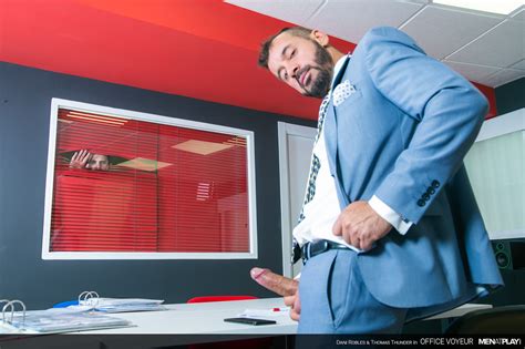 Provocative Wave For Men Office Voyeur