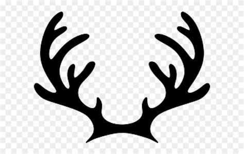 antler clipart antler silhouette clip art stag reindeer ireland