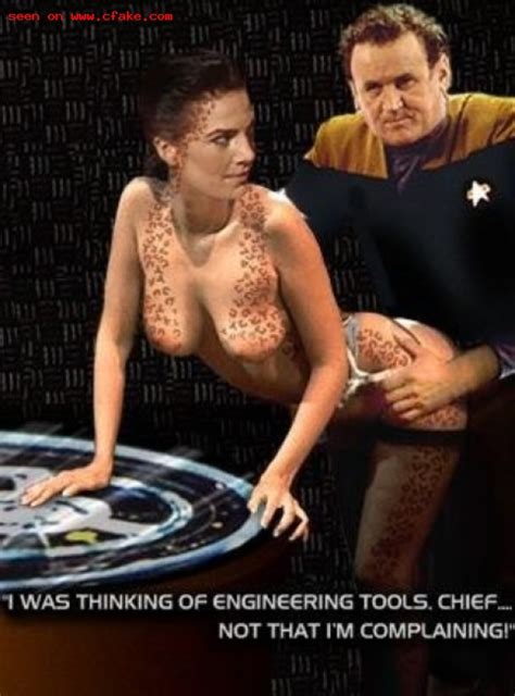 post 91896 deep space 9 jadzia dax star trek colm meaney fakes miles o