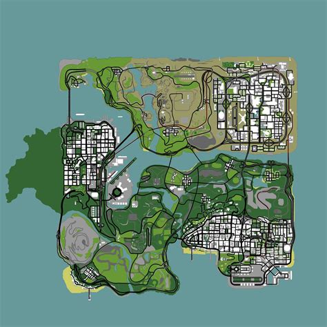 Gta San Andreas Map With Everything Disneygreenway Hot Sex Picture