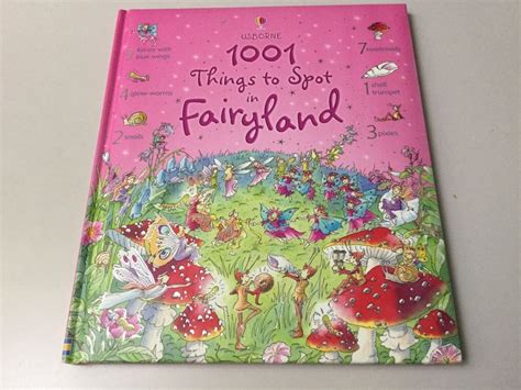 1001 Things To Spot In Fairyland 2005 Usborne Padded Cover New