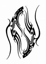 Pisces Maori Poisson Signe Tatouage Sternzeichen Fisch Tattooing Astrologique Tatouages Marvellous Piscis Calf Poissons sketch template