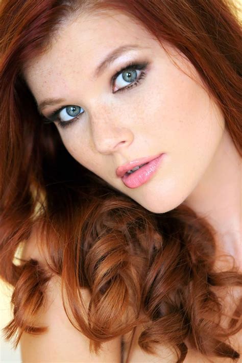 mia solis redhead beautiful face ginger models