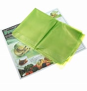 Image result for New 20PCS Green Fresh Bags Kitchen Storage Food Vegetable Fruit and Produce Reusable Life Extender Wholesale Price. Size: 176 x 185. Source: www.aliexpress.com
