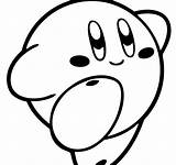 Kirby Coloriage Imprimer Dessin Archivioclerici Colorier Coloori Melange Waouo Personnage sketch template