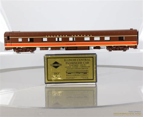 ho scale brass model train wasatch model company ic illinois central
