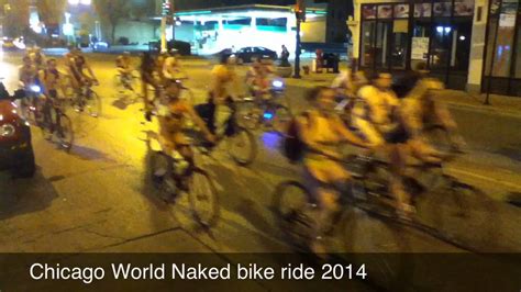 chicago 2014 naked bike ride youtube