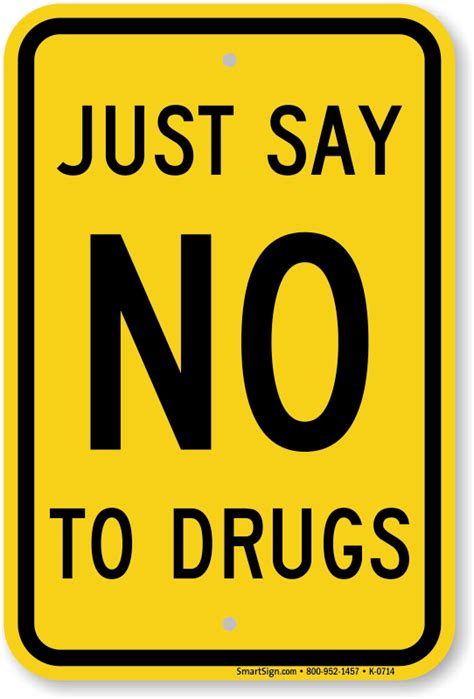 No Drugs Or Alcohol Signs Spanish And Bilingual Drug Free