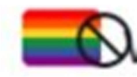 Pride Flag Emoji Appears To Be Homophobic