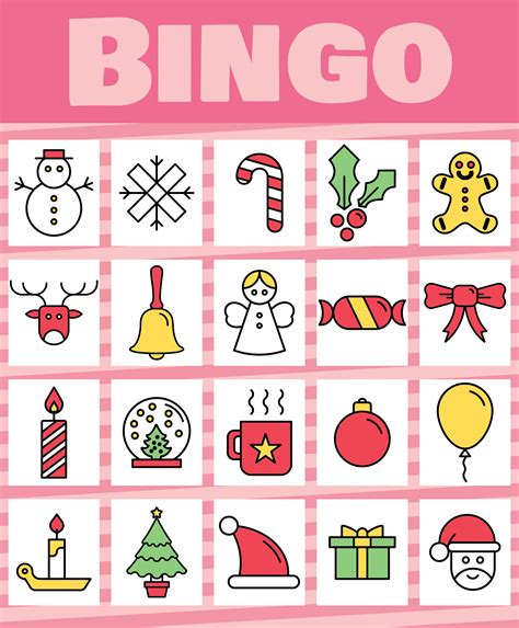 printable christmas bingo cards   printable word searches
