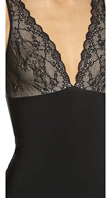 nearly nude thinvisible firming camisole with lace shopbop