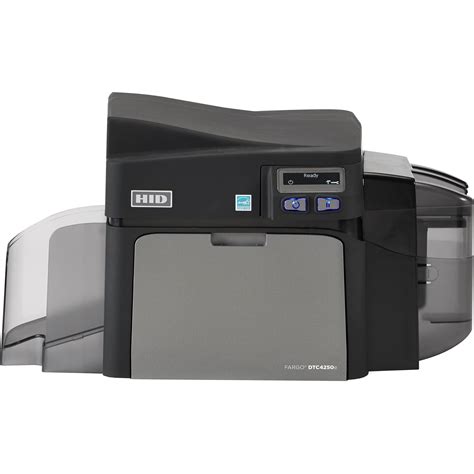 fargo dtce single sided id card printer  bh photo video