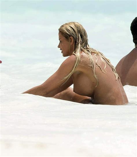 katie price topless — nude massive tits on the beach scandal planet