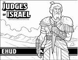 Judges Ehud Judge Biblia Sellfy sketch template