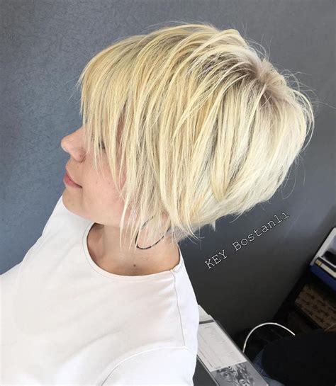 42 Sunny Blonde Finely Chopped Pixie Pixie Bob Haircut Latest Short