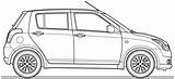 Swift Suzuki Blueprints Car 2007 Hatchback Sport Tuners Posted Brothers Comments December sketch template