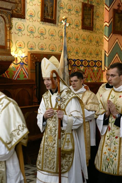 lord lavendre polish benedictine monks celebrating  solemn