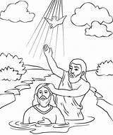 Baptist Coloring sketch template