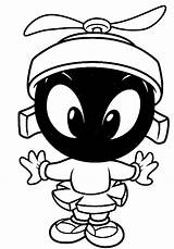Looney Tunes Coloring Baby Pages Cartoon Marvin Printable Drawing Color Character Martian Characters Kids Toons Loony Sheets Drawings Marziano Kid sketch template