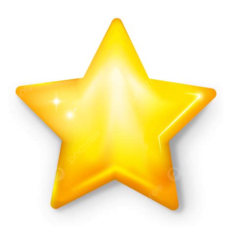 golden star clipart  transparent background star yellow star