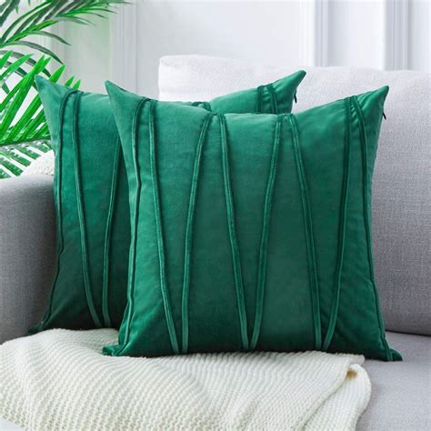topfinel decorative hand  throw pillow covers  couch bed soft