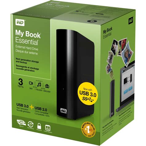 wd  book tb external hard drive storage usb