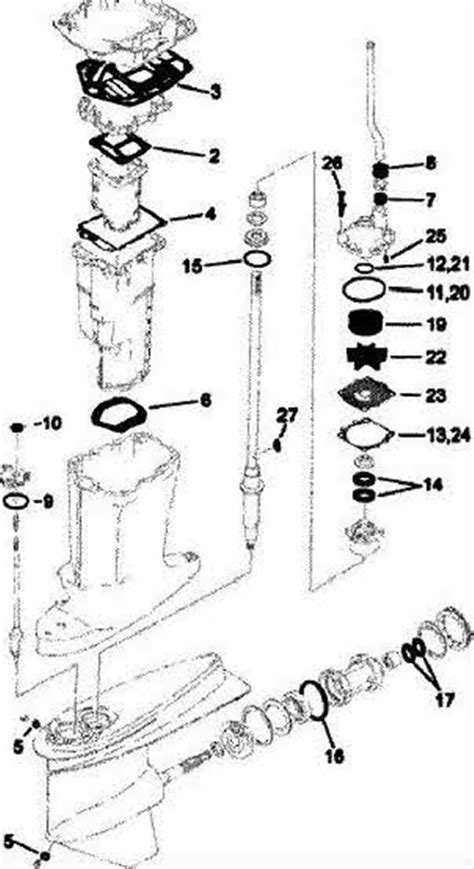 yamaha  hp outboard parts diagram