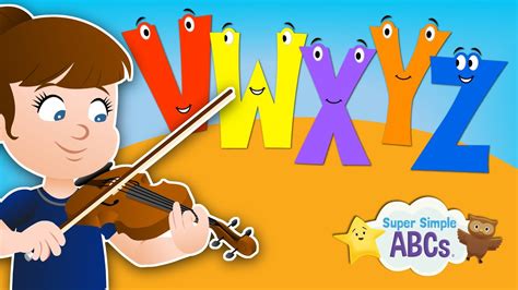 The Sounds Of The Alphabet V W X Y Z Super Simple Abcs