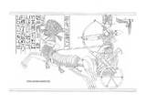 Coloring Ramesses Kadesh Battle Ii Tutankhamun sketch template