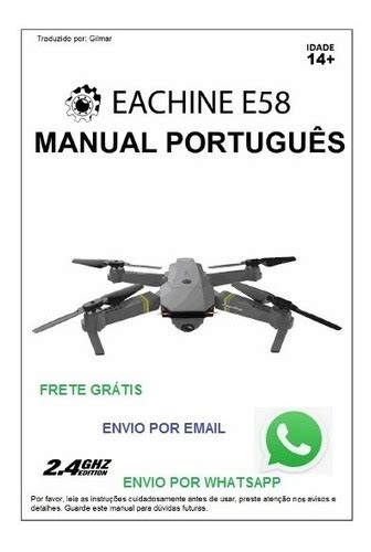 manual drone eachine  jy em portugues por  mail whats mercadolivre
