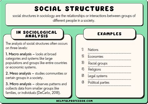 social structures  sociology  examples definition